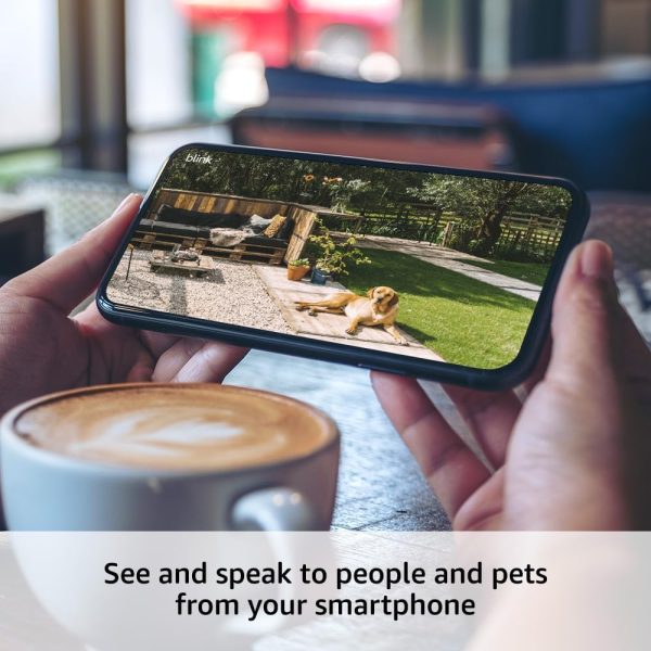 Blink Outdoor 4 – Wireless smart security camera, two-year battery, 1080p HD day and infrared night live view, two-way talk – 1 camera system - Image 3