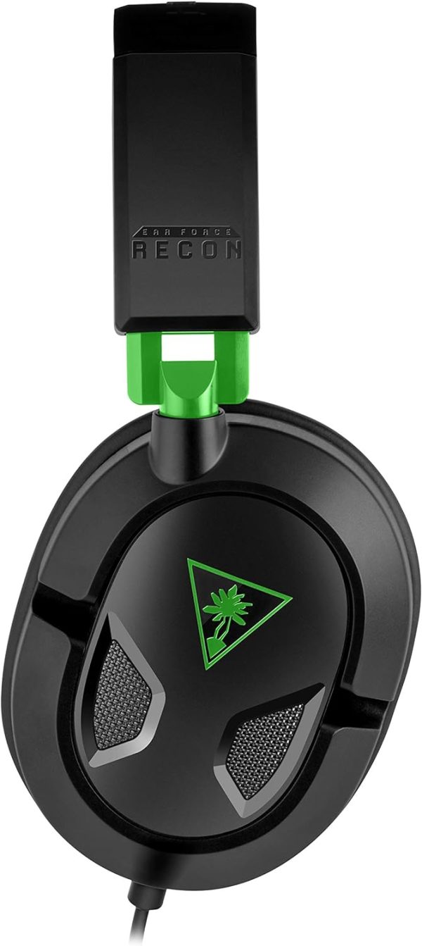 Turtle Beach Recon 50 Wired Gaming Headset - Xbox Series X|S, Xbox One, PS5, PS4, PlayStation, Nintendo Switch, Mobile & PC with 3.5mm - Removable Mic, 40mm Speakers, In-line Controls – Black - Image 4