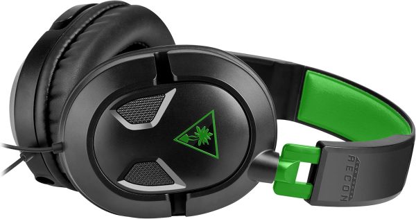 Turtle Beach Recon 50 Wired Gaming Headset - Xbox Series X|S, Xbox One, PS5, PS4, PlayStation, Nintendo Switch, Mobile & PC with 3.5mm - Removable Mic, 40mm Speakers, In-line Controls – Black - Image 8